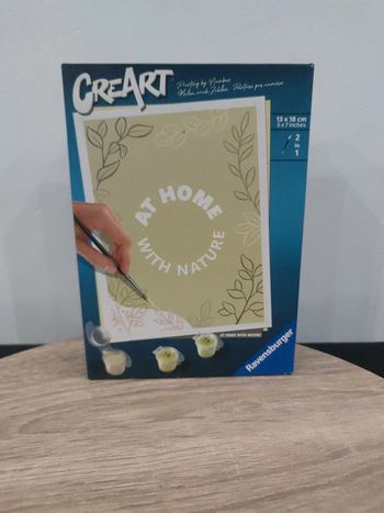 Creart ravensburger AT home with nature neuf