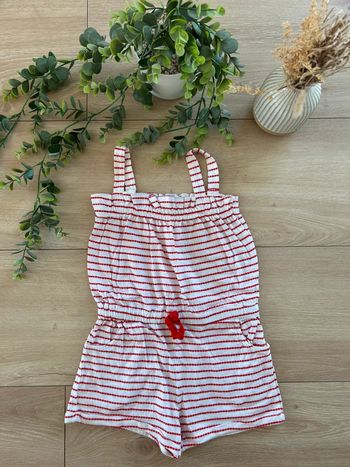 Combishort marinière 2 ans