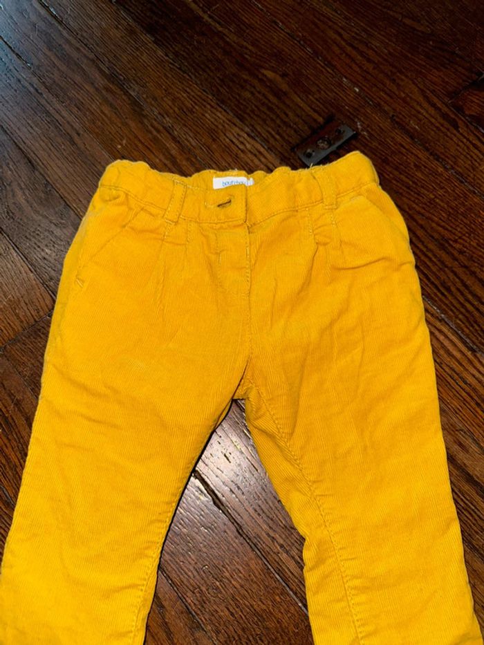 Pantalon velour Bout’chou  6 mois - photo numéro 2