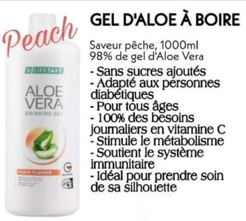 Gel a boire detox