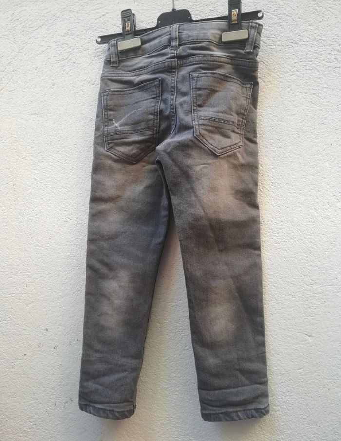 Jean gris effet slim fit fille 4/5 ans Lupilu - photo numéro 2