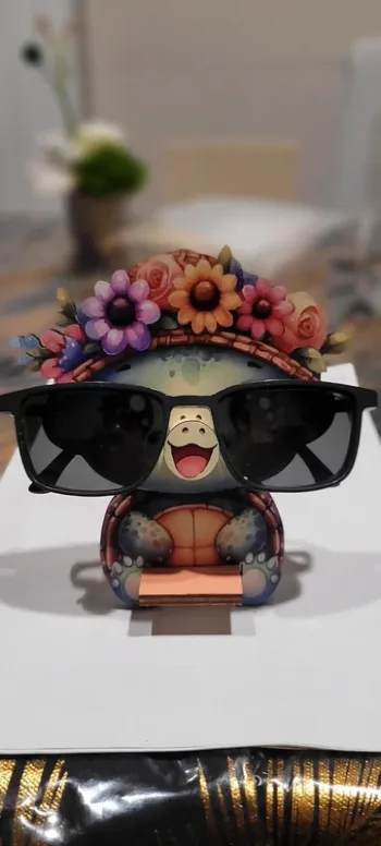 Repose lunettes tortue