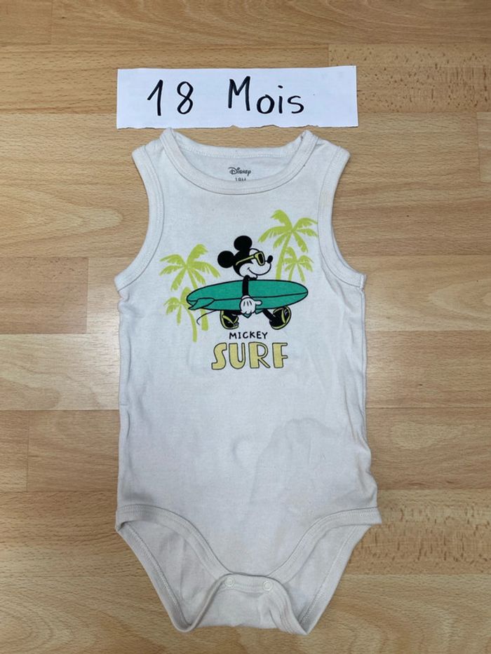 Body débardeur 18 mois Disney