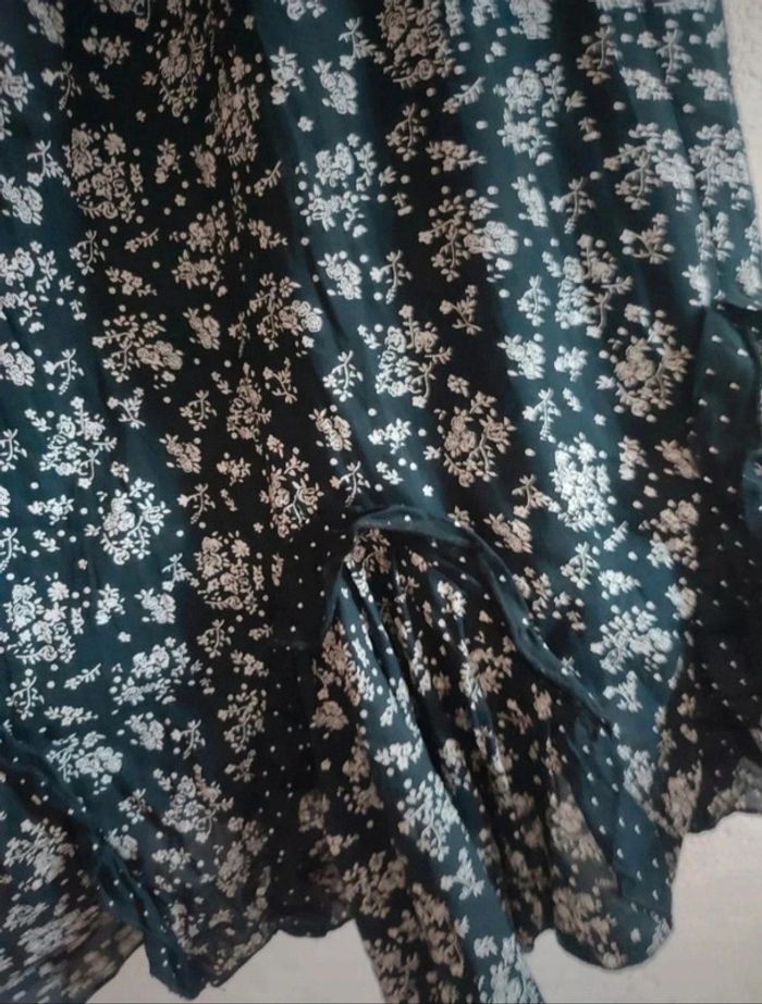 Magnifique Robe à fleurs avec doublure en coton taille 38 - photo numéro 4