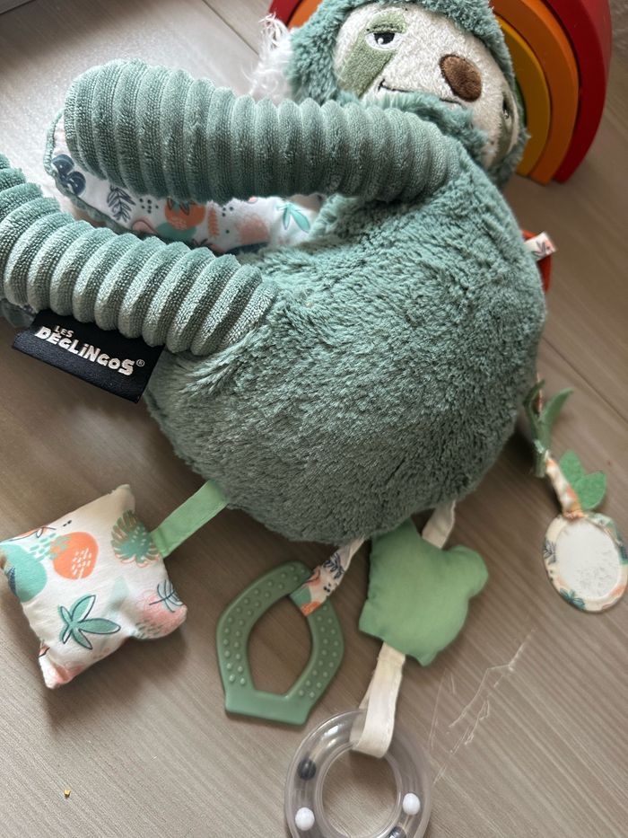 Peluche d'activités Chillos le paresseux - photo numéro 4