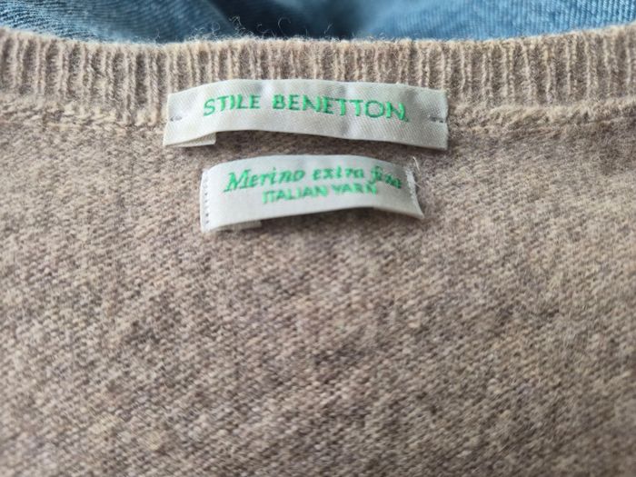 Pulle Benetton 100%laine - photo numéro 3