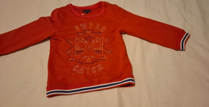 Sweat rouge super héros 4 ans Sergent Major - photo numéro 3