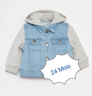Veste en jeans Kiabi 24 mois