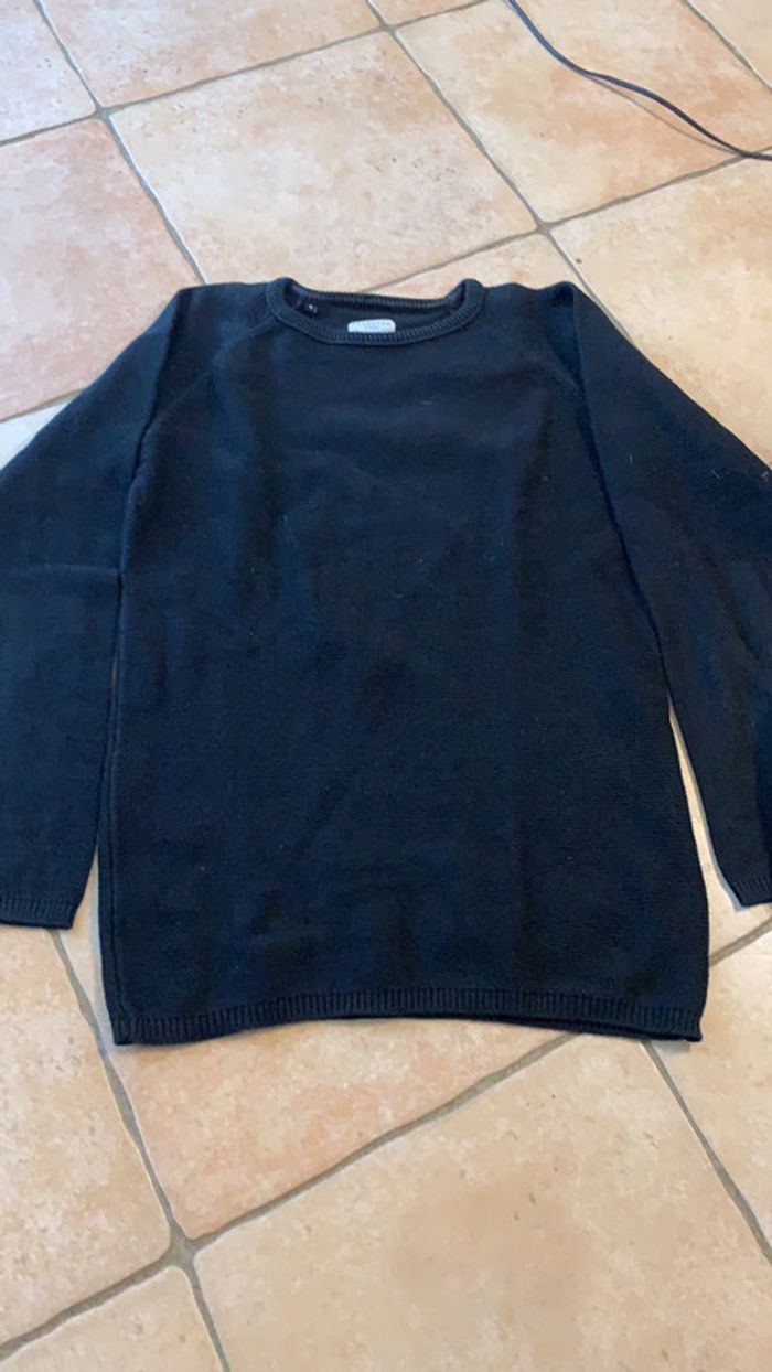 Pull noir Selected Homme taille s