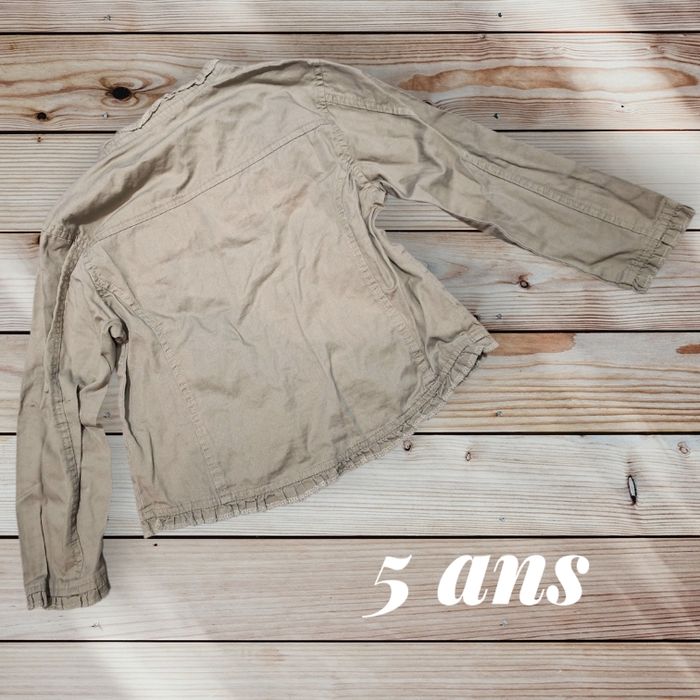 👚🌿 Chemisier kaki Tout Compte Fait – 5 ans 💖 - photo numéro 2