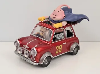 Figurine Majin Boo & Mr. Satan de Dragon Ball Z