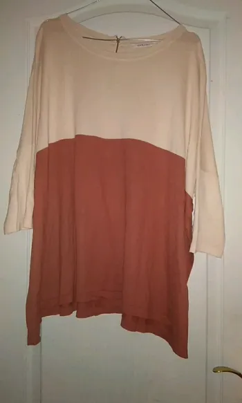 Joli Pull🍂 fin Camaïeu 38 oversize
