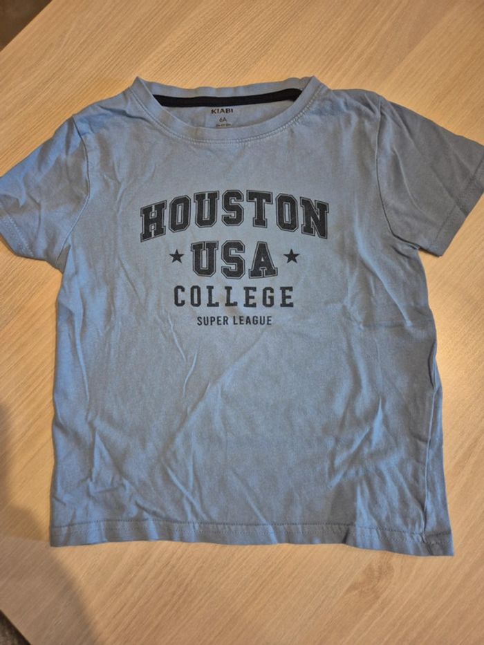 T shirt manches courtes garçon 6ans