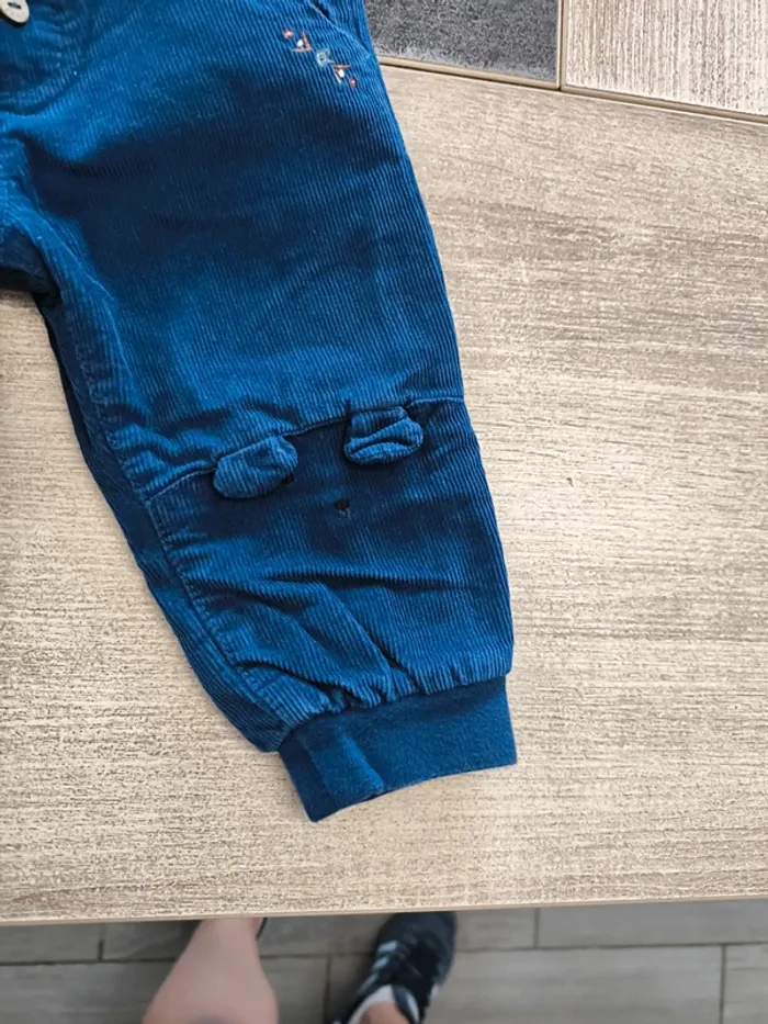 Ensemble 2 pièces garçon 12 mois sergent major - photo numéro 5