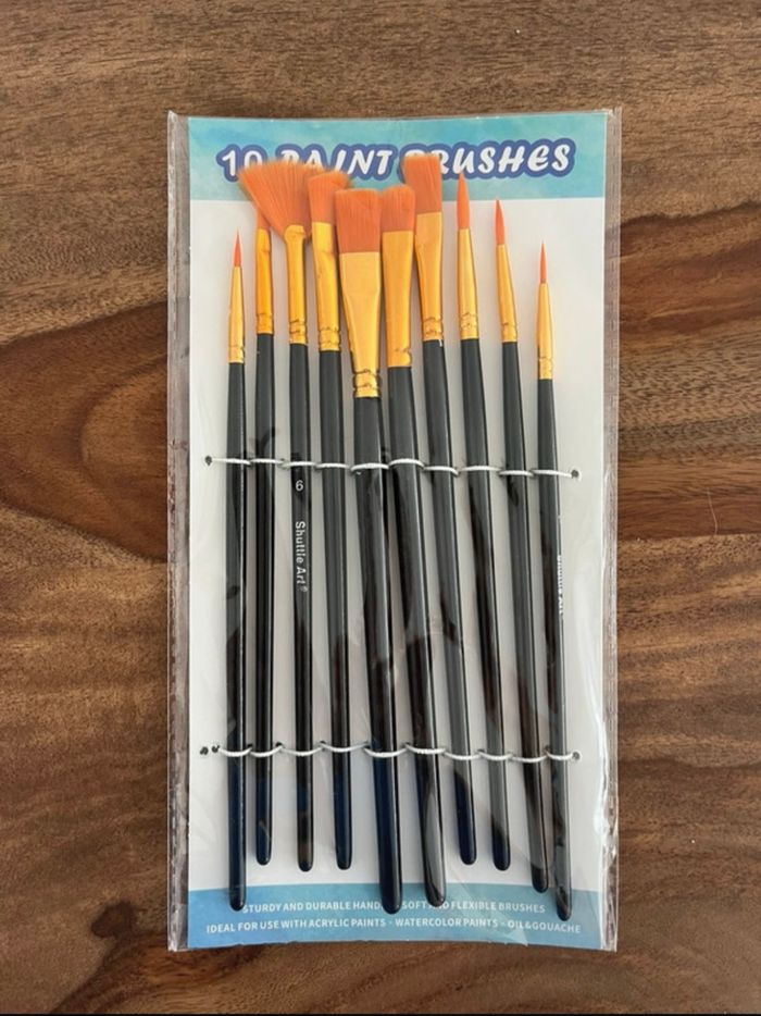 Set de pinceaux aquarelle