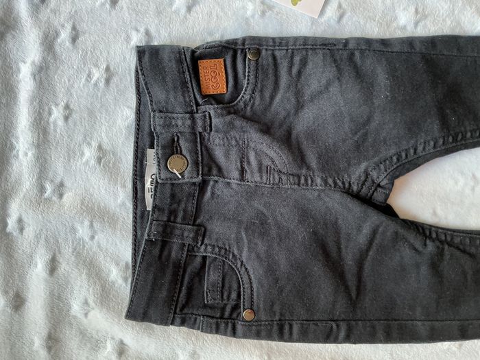 jean bleu marine taille réglable 3 mois gémo - photo numéro 6