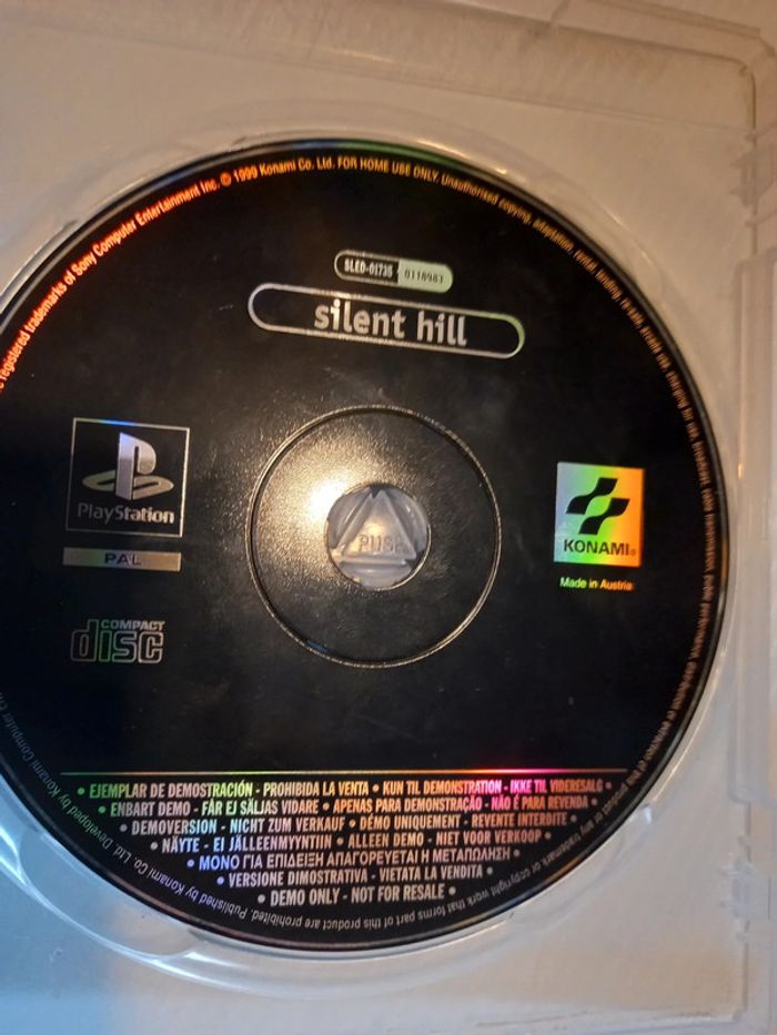 Ps1 silent hill demo version - photo numéro 3