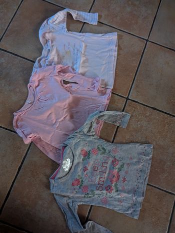 Lot vêtements fille 2a indissociable 