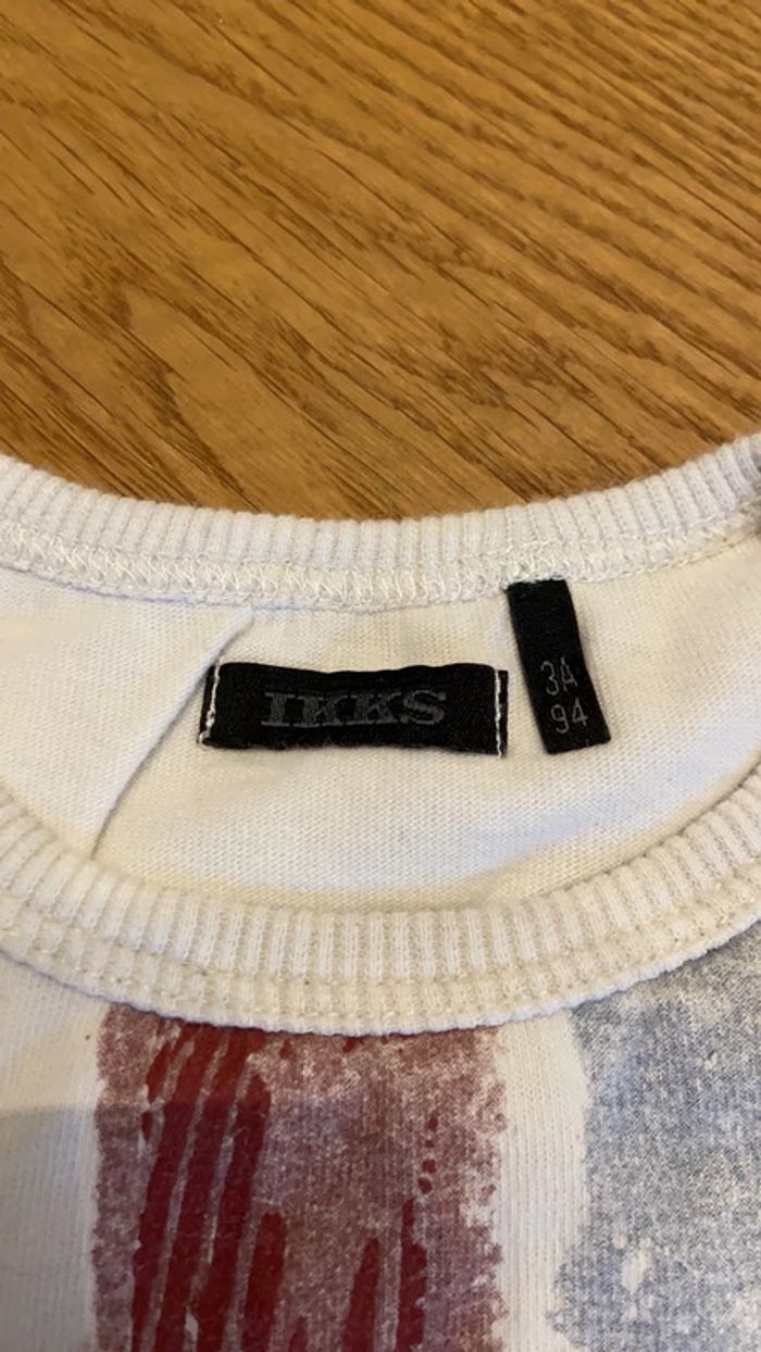 T shirt manches longues ikks 3 ans - photo numéro 3