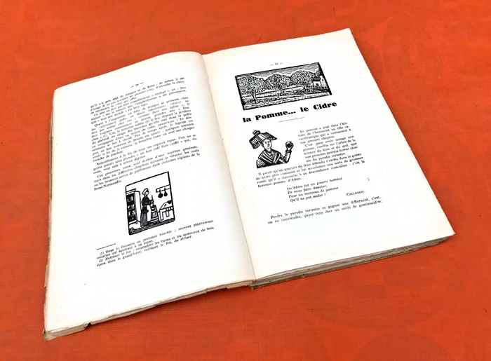 Jean Seguin Vieux mangers / Vieux parlers / Bas-normands (1938) Illustrés par Amand Lepaumier - photo numéro 3