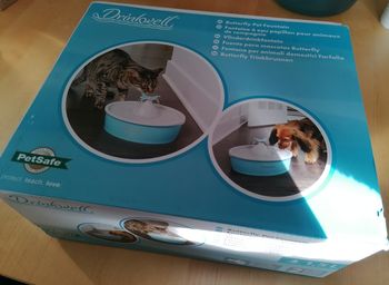 Fontaine à eau  et gamelle pour animaux de compagnie