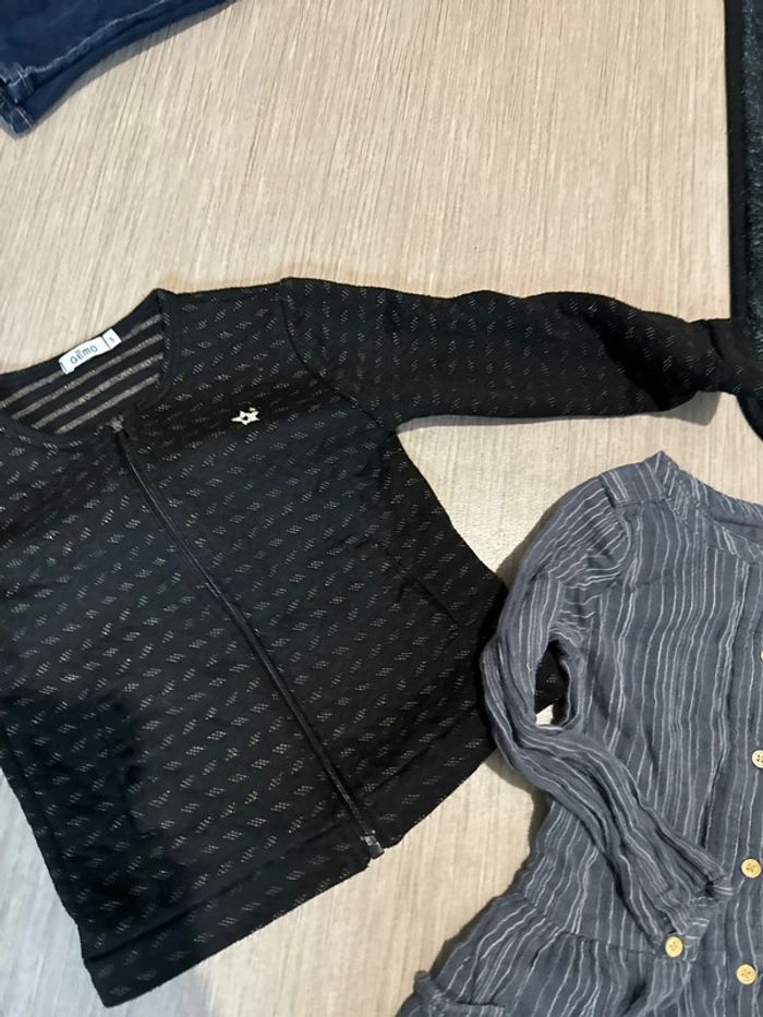 Ensemble robe gilet 5 ans très bon état - photo numéro 4