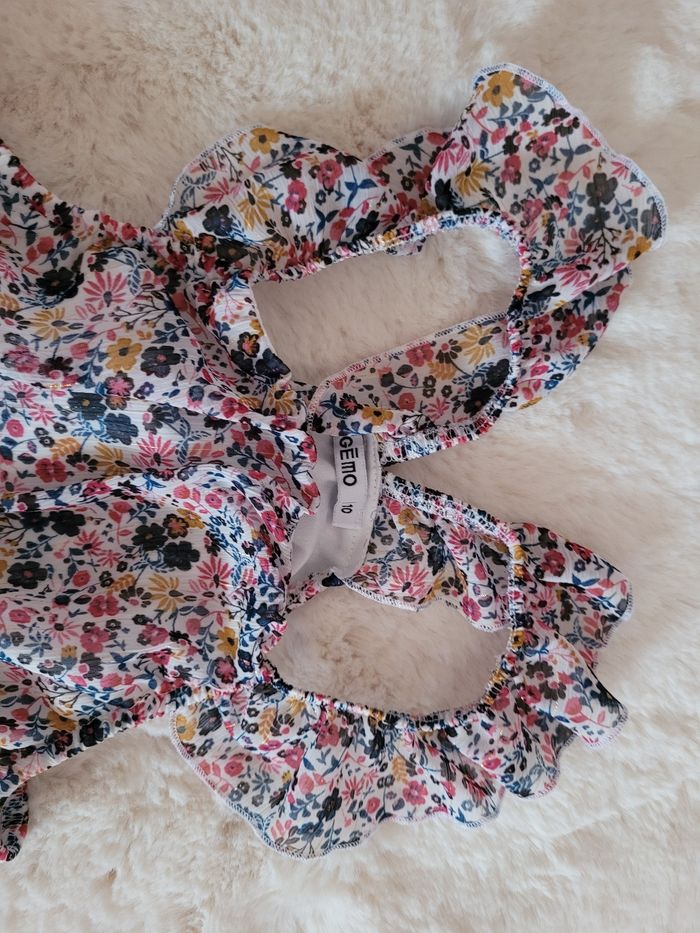 Robe été fleurie 10 ans gemo - photo numéro 2