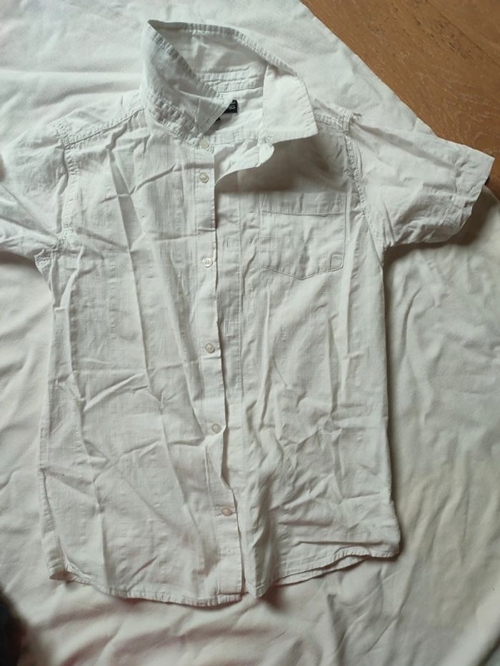Chemise manches courtes 12 ans