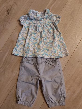 Ensemble fille TAO 3 mois (78)
