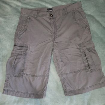 Short Bernuda Cargo Vintage Y2K Broderie 🩳 Creeks - Taille W34 - FR44