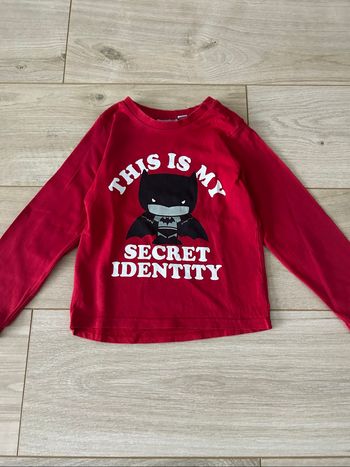 T-shirt manches longues Batman garçon