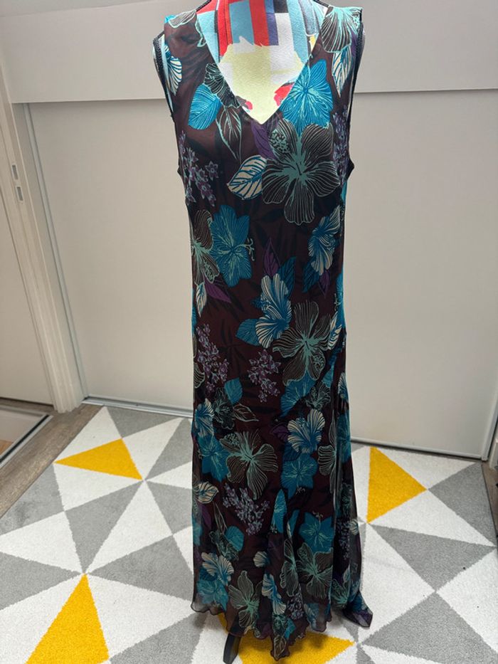 Robe longue Bleu Bonheur Taille 42 Bleu bonheur Beebs by Kiabi