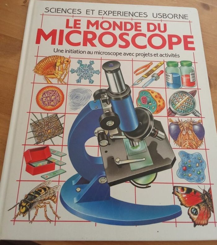 livre "le monde du microscope"