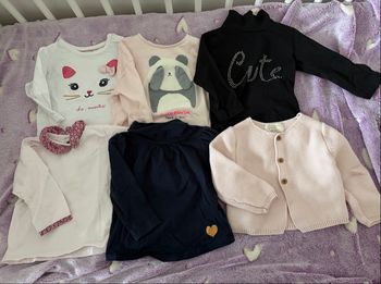 Lot vêtements fille 6 mois
