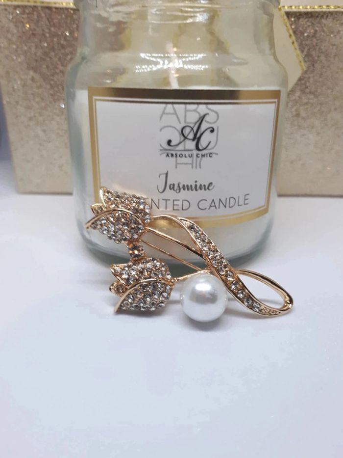 Magnifique broche fleur - photo numéro 3