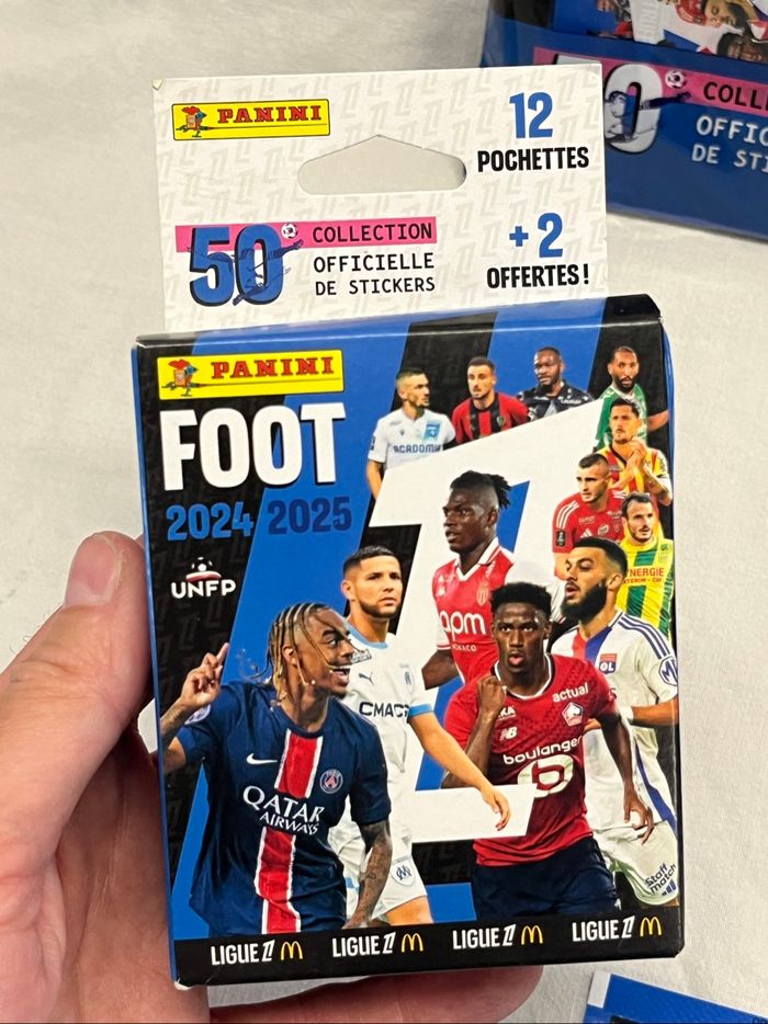 Kit Panini stickers FOOT 50 Collection 2024 / 2025 - photo numéro 6