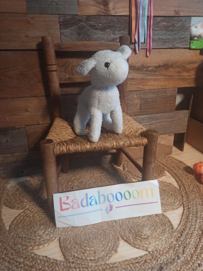Peluche agneau vintage Nounours