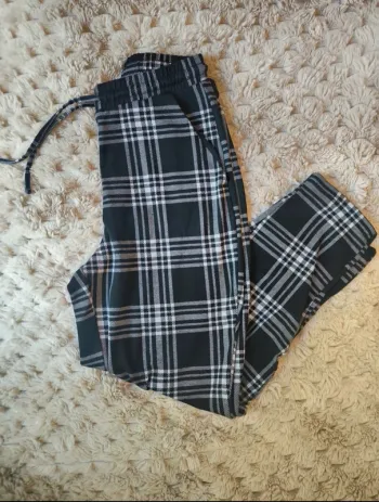 Pantalon à carreaux