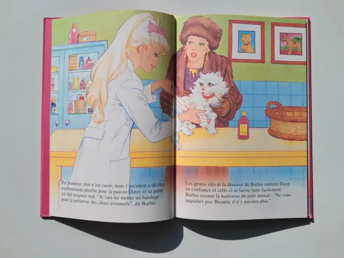 Livre Barbie vétérinaire - photo numéro 2