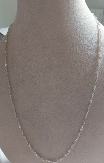 Chaîne en argent 925 mil. Neuve avec étiquette 