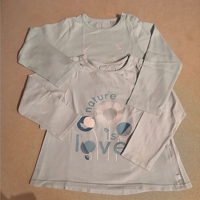 2 top manches longues