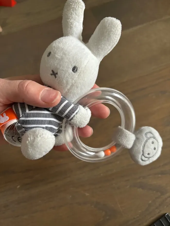 Lot hochet lapin miffy anneaux de dentition renard tbe - photo numéro 4