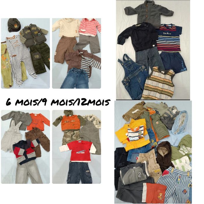 Maxi lot 6-9 et 12mois