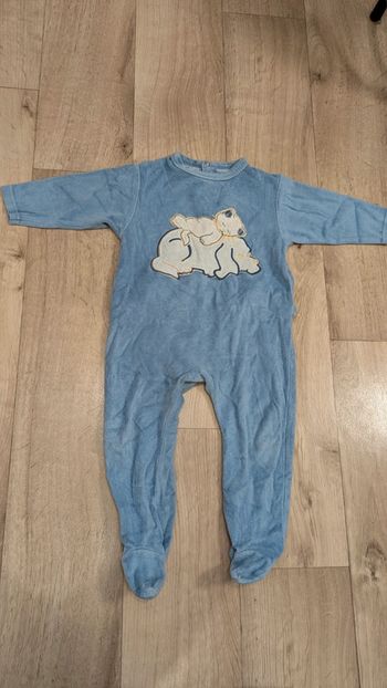 Pyjama/Grenouillère bleu 18 Mois