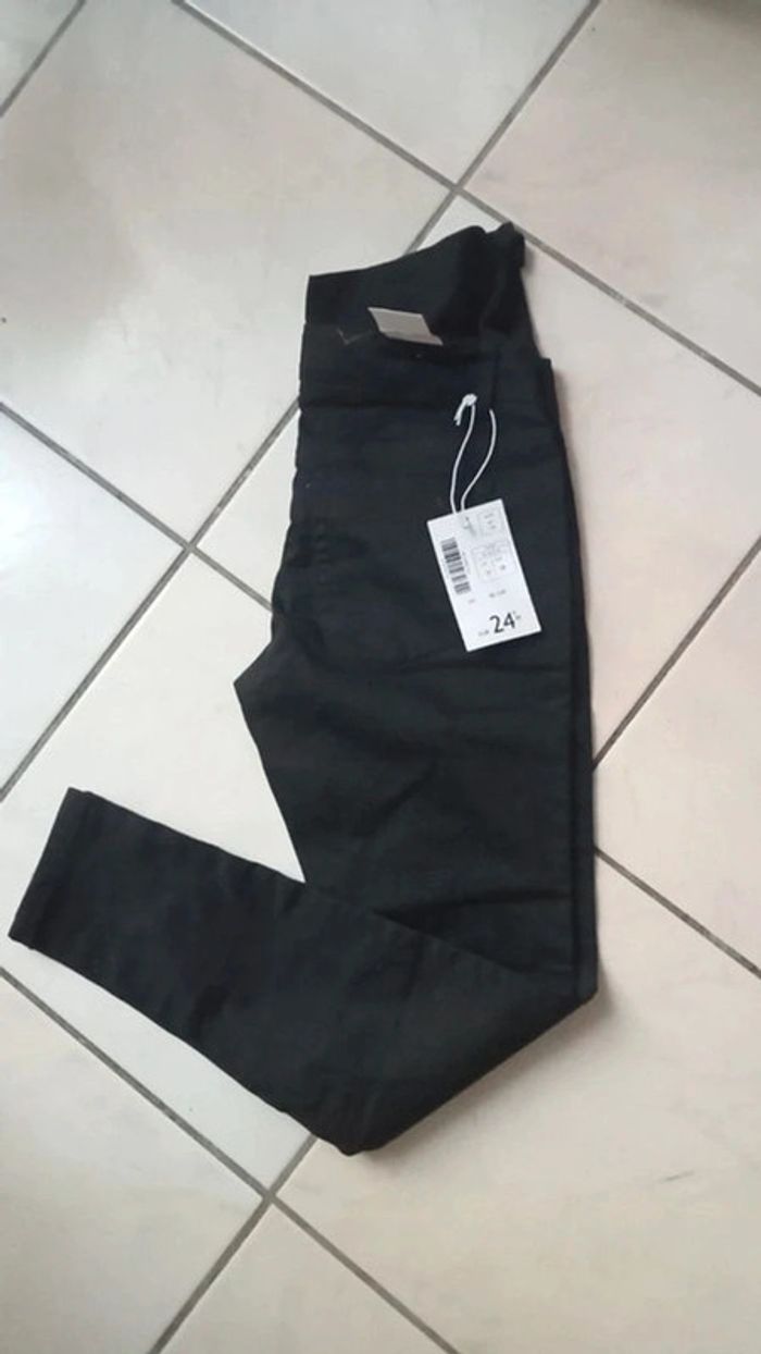 Pantalon maternité noir foncé neuf - photo numéro 2