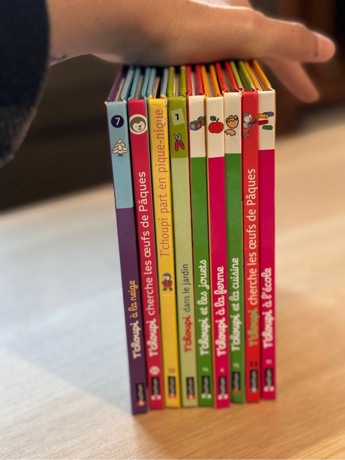 Lot 8 livres tchoupi - livres enfant - 1 offert - photo numéro 5