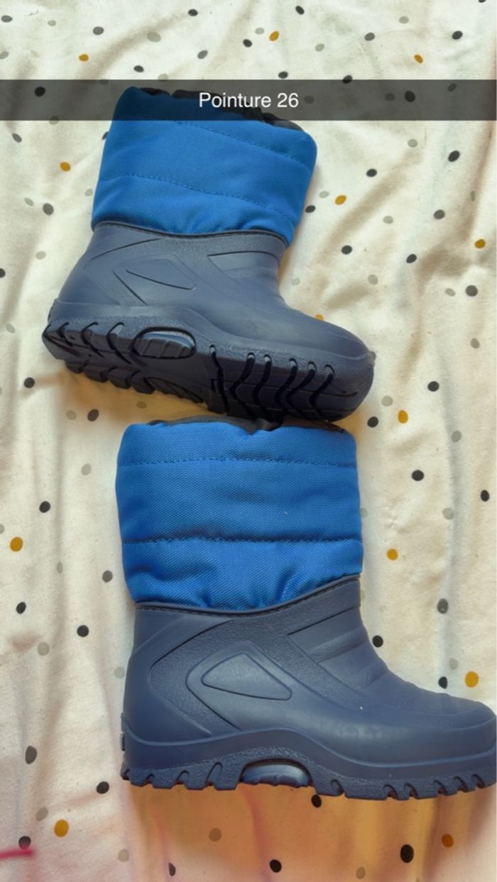 Botte d’hivers pour dehors