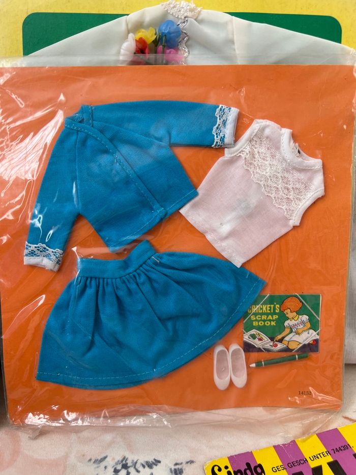 Lot de 5 tenue poupée style barbie, vintage - photo numéro 4
