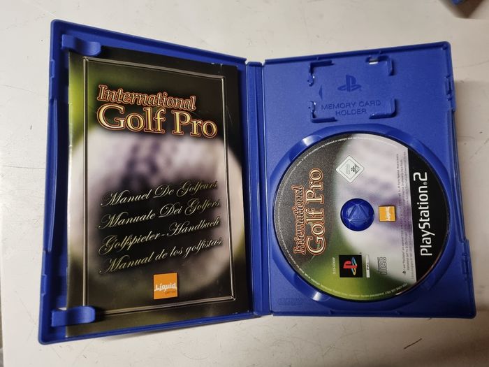 jeu vidéo international golf pro PlayStation 2 avec notice - photo numéro 2