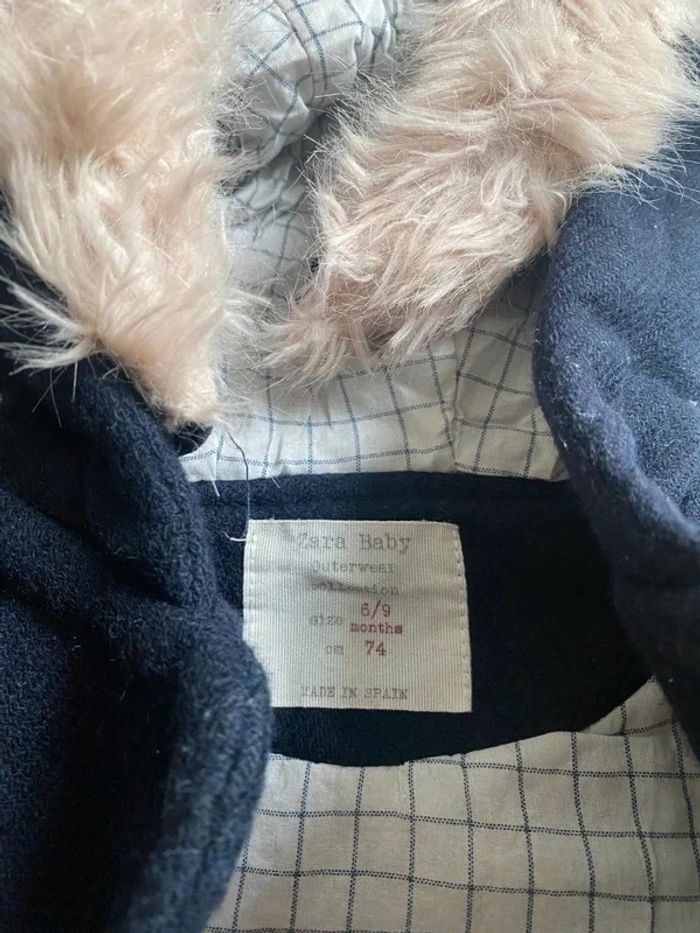 Veste à capuche bleue Zara - photo numéro 6